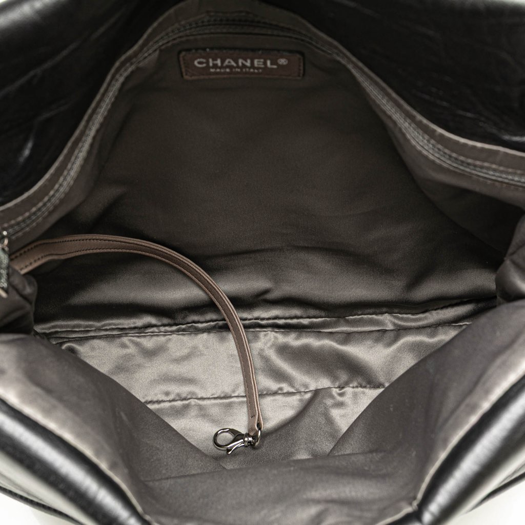 Chanel Quilted Lambskin Padded Envelope Double Flap - Side view