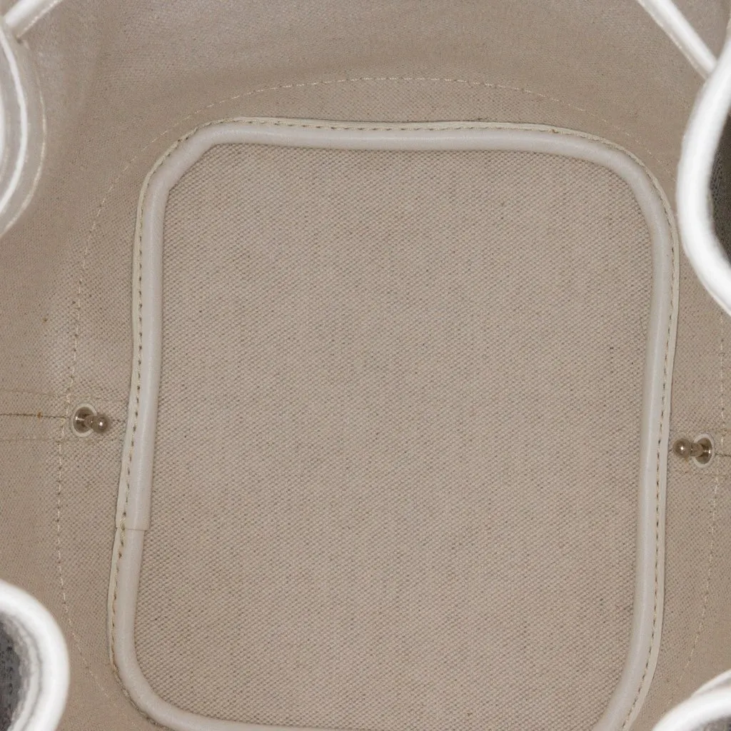 Goyard Goyardine Petit Flot White Canvas Very good - Model View