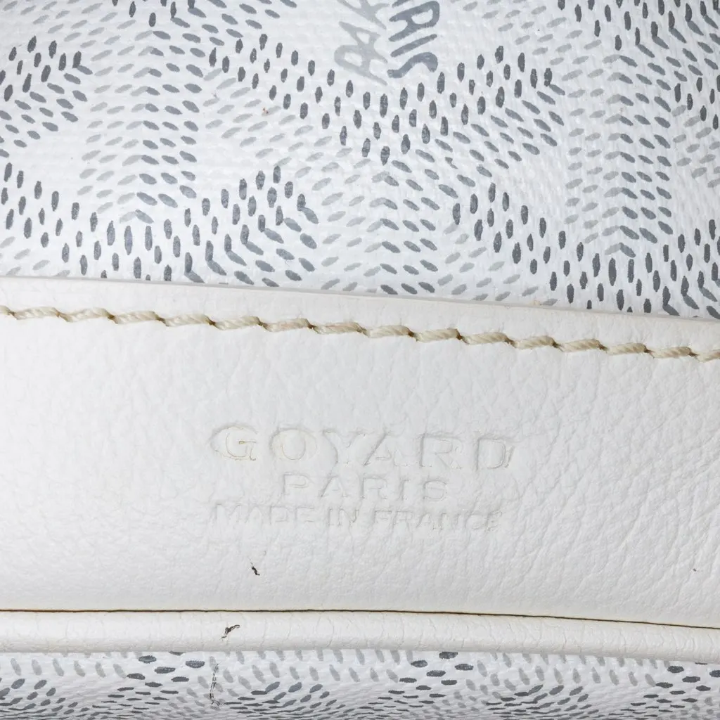 Goyard Goyardine Petit Flot White Canvas Very good - Box View