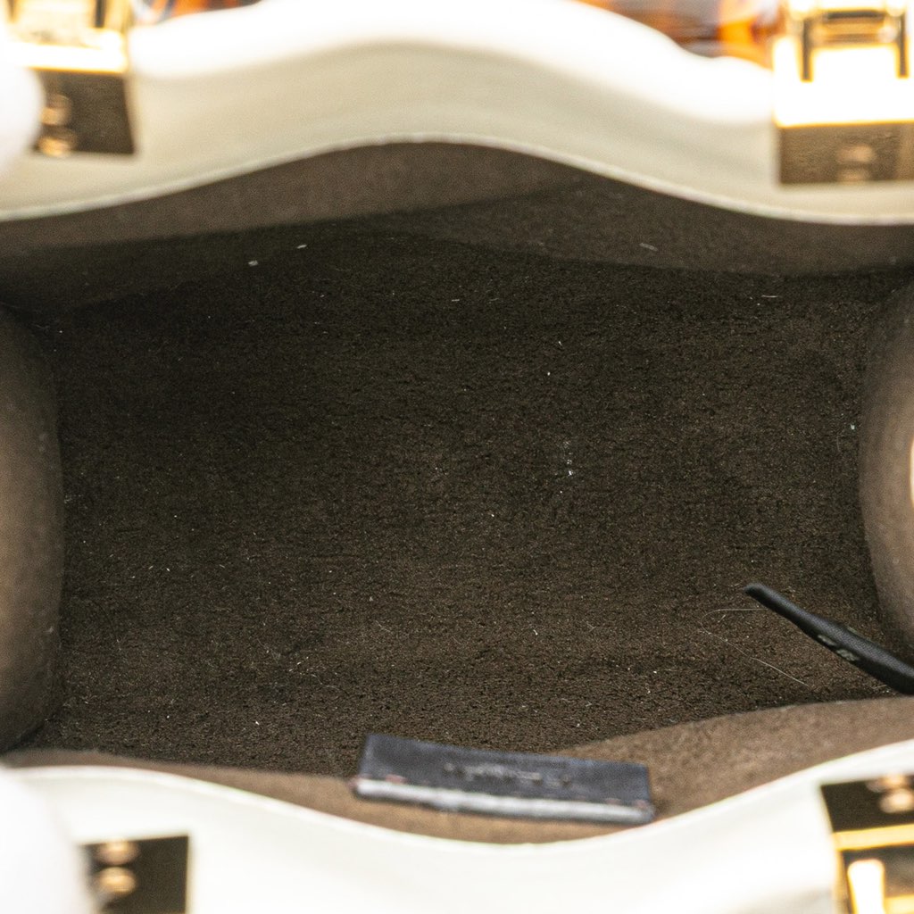 Fendi Mini Zucca Embossed Leather Sunshine Shopper Tote - 4