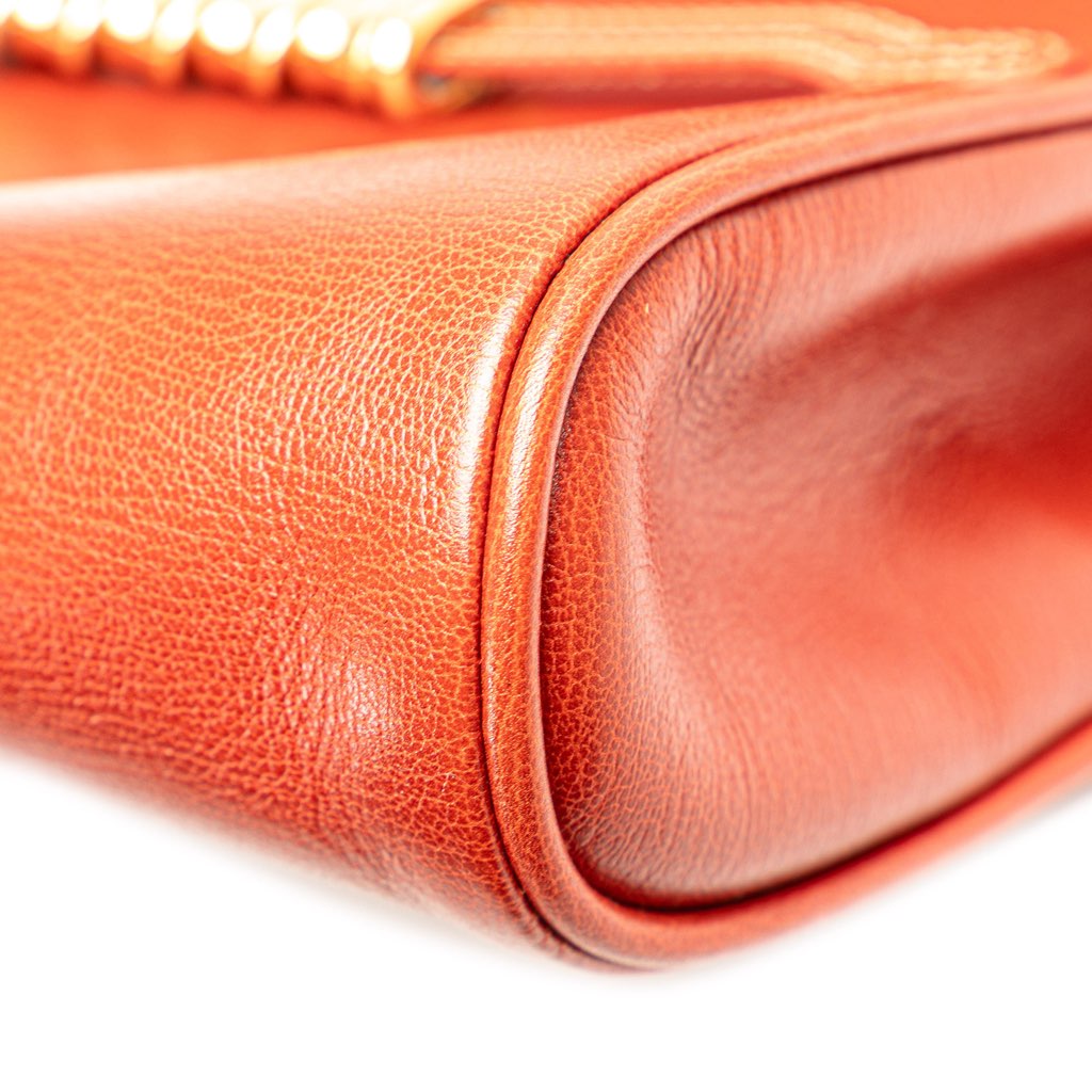 Loewe Leather Velazquez Twist Clutch - Image 13