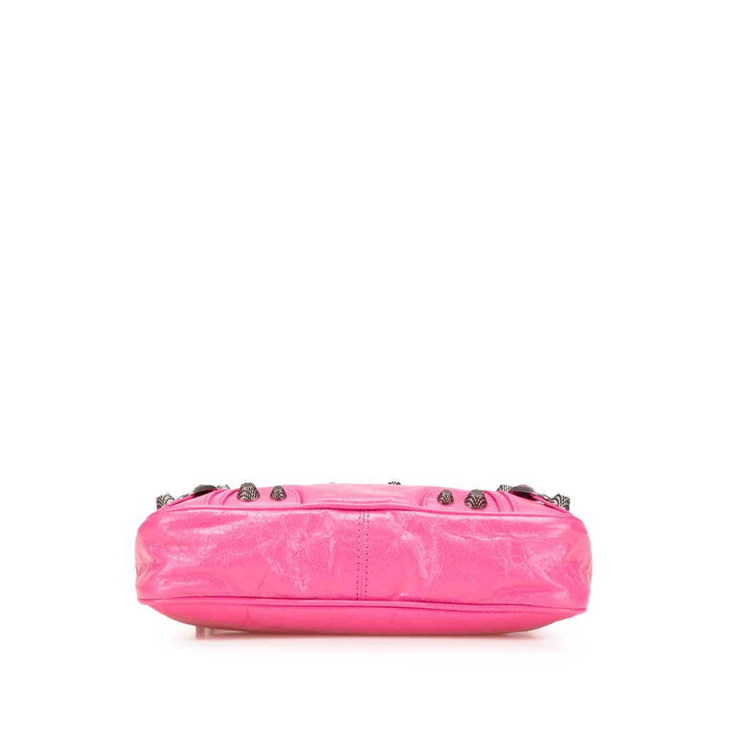 Balenciaga Small Lambskin Motocross Neo Cagole Satchel - 3