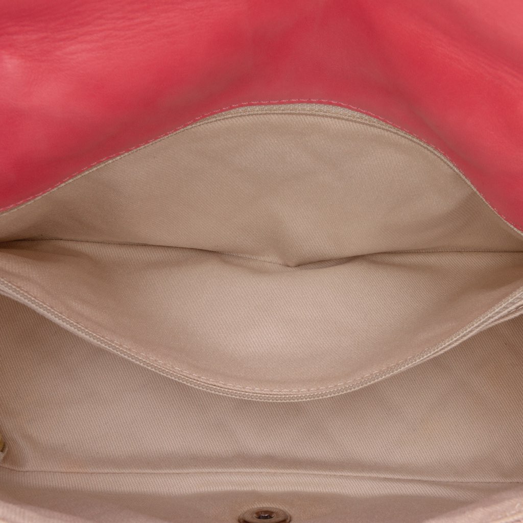 Chanel Quilted Cotton and  Jute Espadrille Chain Flap - 5