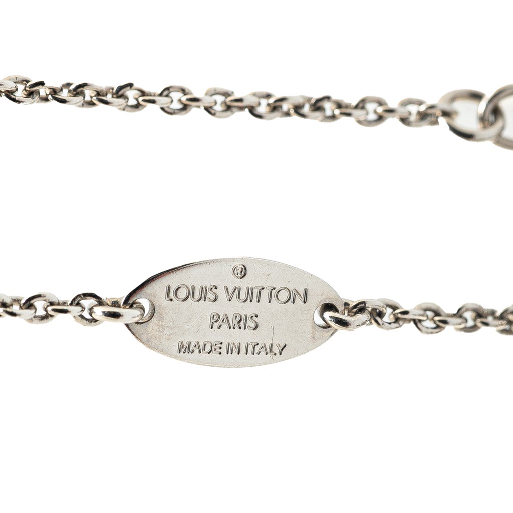 Louis Vuitton Silver Plated Essential V Supple Bracelet - Detail 1