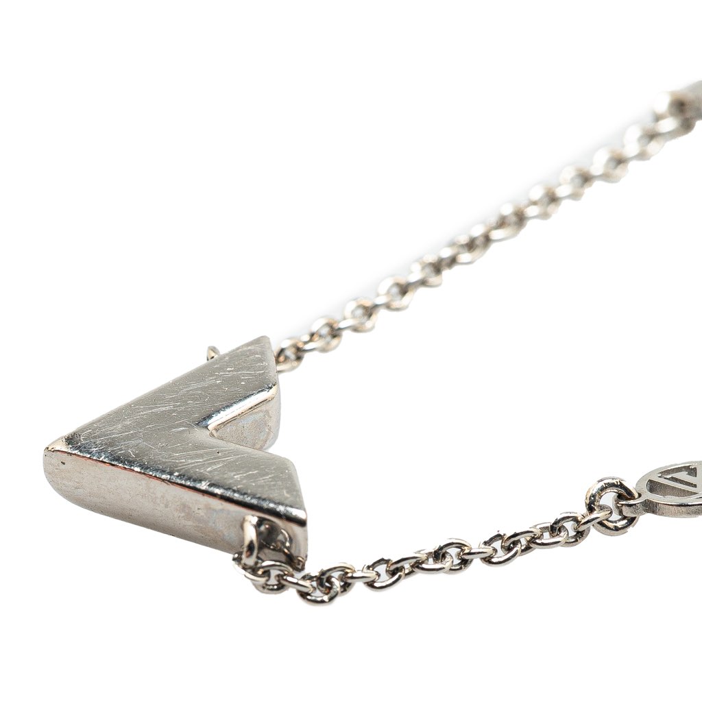 Louis Vuitton Silver Plated Essential V Supple Bracelet - Detail 2