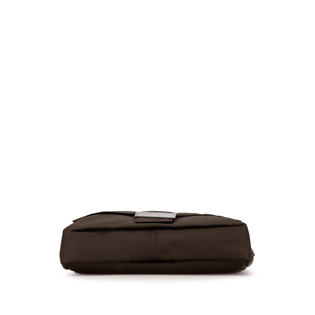 Fendi Large Econyl Nylon Baguette Satchel - 3