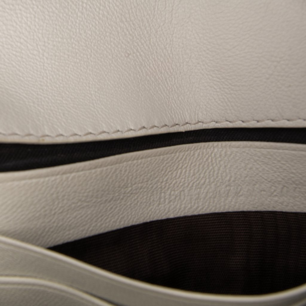 Fendi Mini Zucca Embossed Leather Baguette Satchel - Detail 1