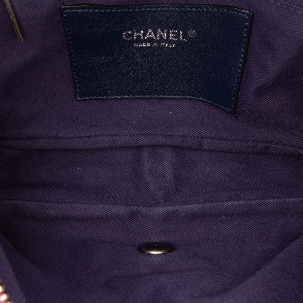 Chanel Small Quilted Iridescent Calfskin Shiva Flap - 4