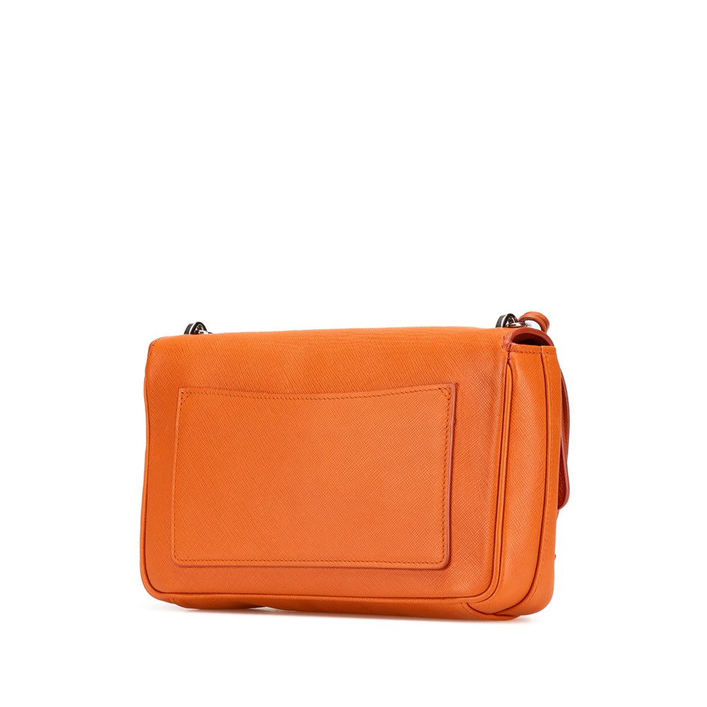 Prada Saffiano Sound Lock Crossbody - 2