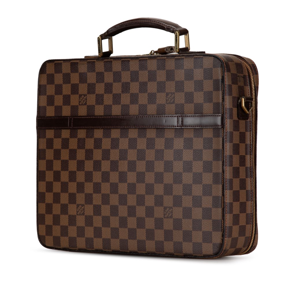 Louis Vuitton Damier Ebene Porte Ordinateur Sabana - 2