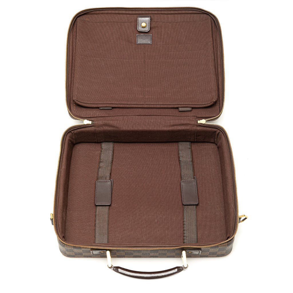 Louis Vuitton Damier Ebene Porte Ordinateur Sabana - 4