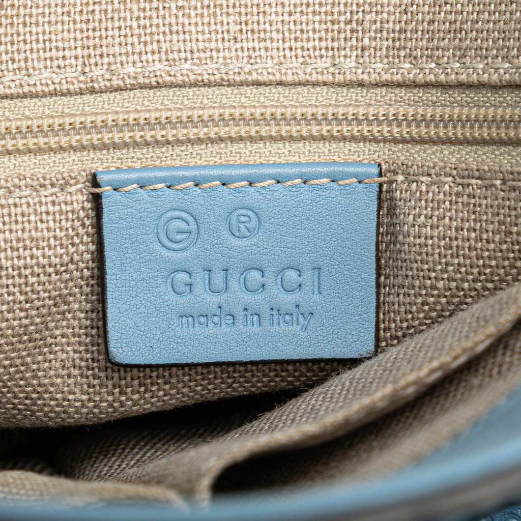 Gucci Small Microguccissima Bree Satchel - 5