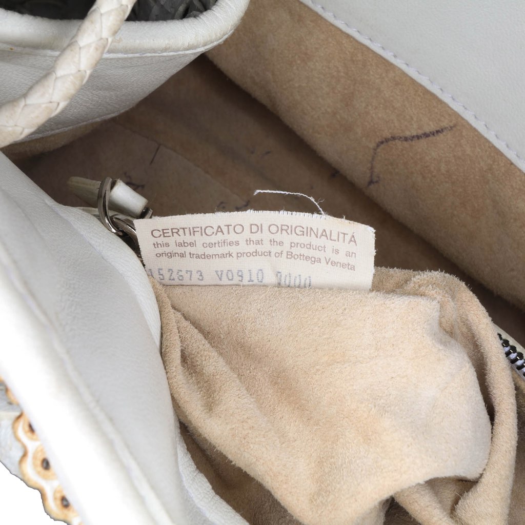 Bottega Veneta Woven Perforated Leather Shoulder Bag - Detail 1