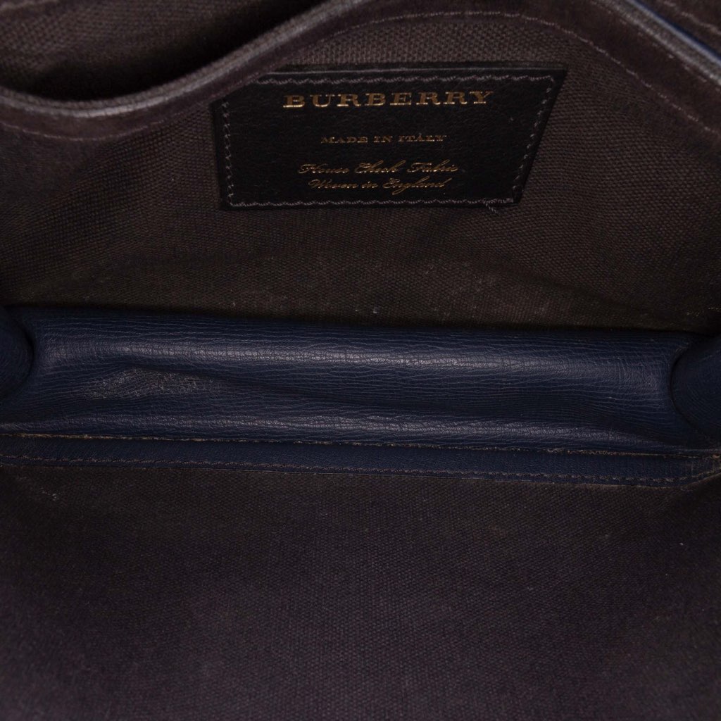 Burberry House Check Canvas and Leather Derby Macken Crossbody - Detail 2