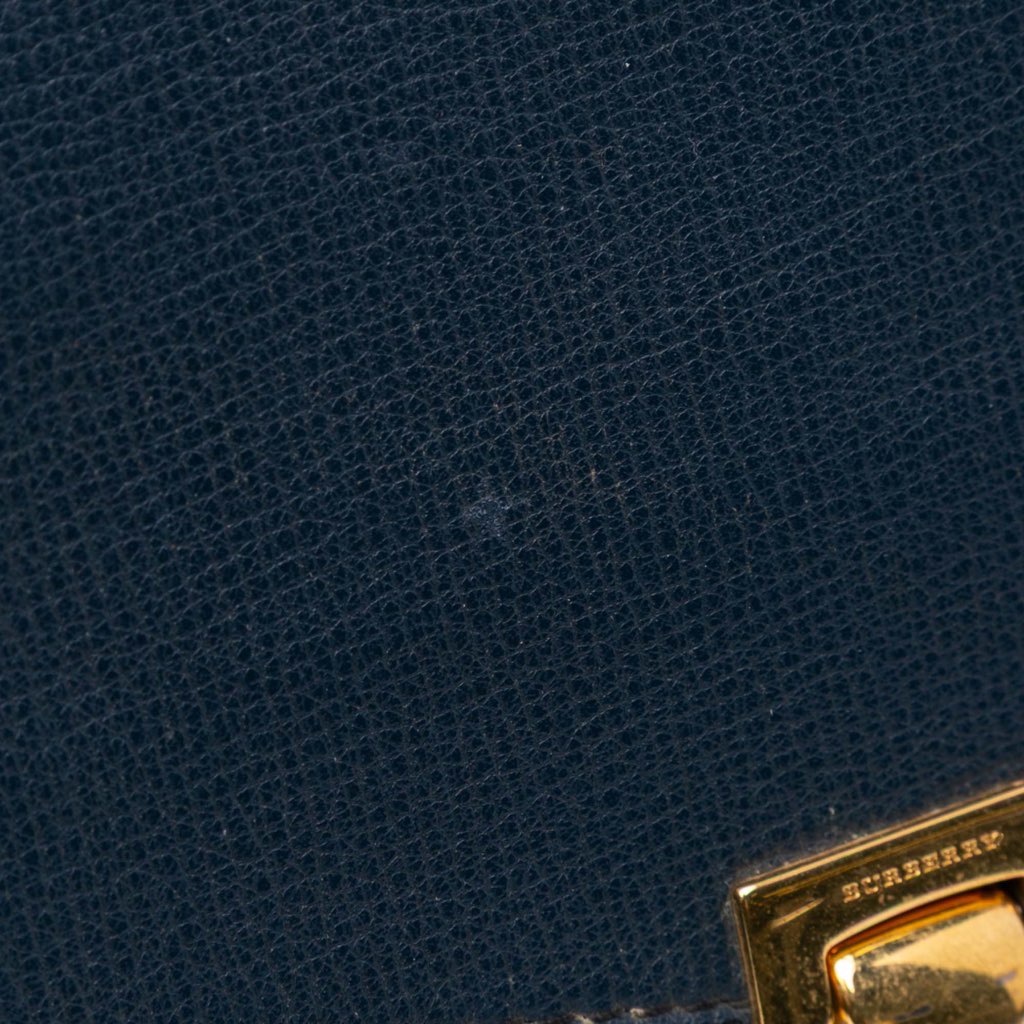 Burberry House Check Canvas and Leather Derby Macken Crossbody - Image 12