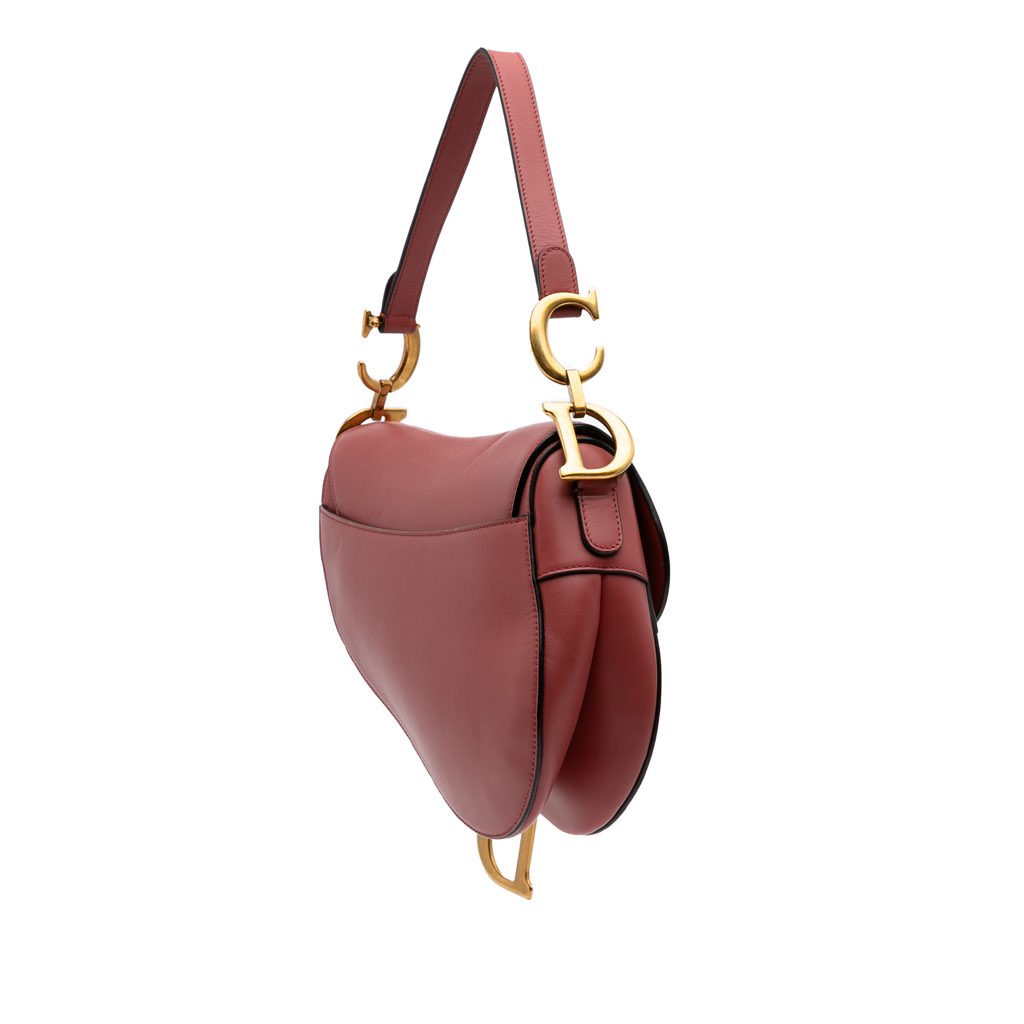 Dior Calfskin Saddle Bag - 2