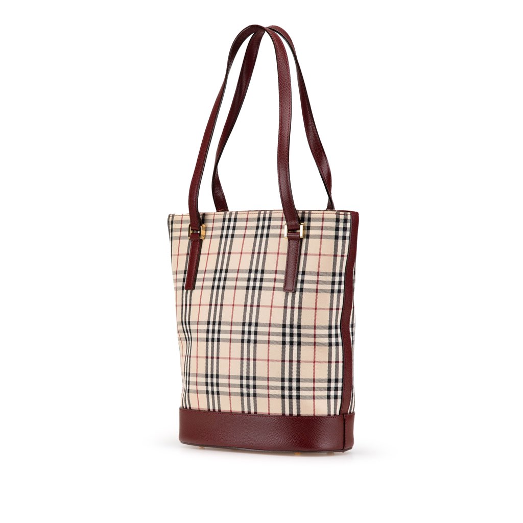 Burberry House Check Canvas Shoulder Bag - 2