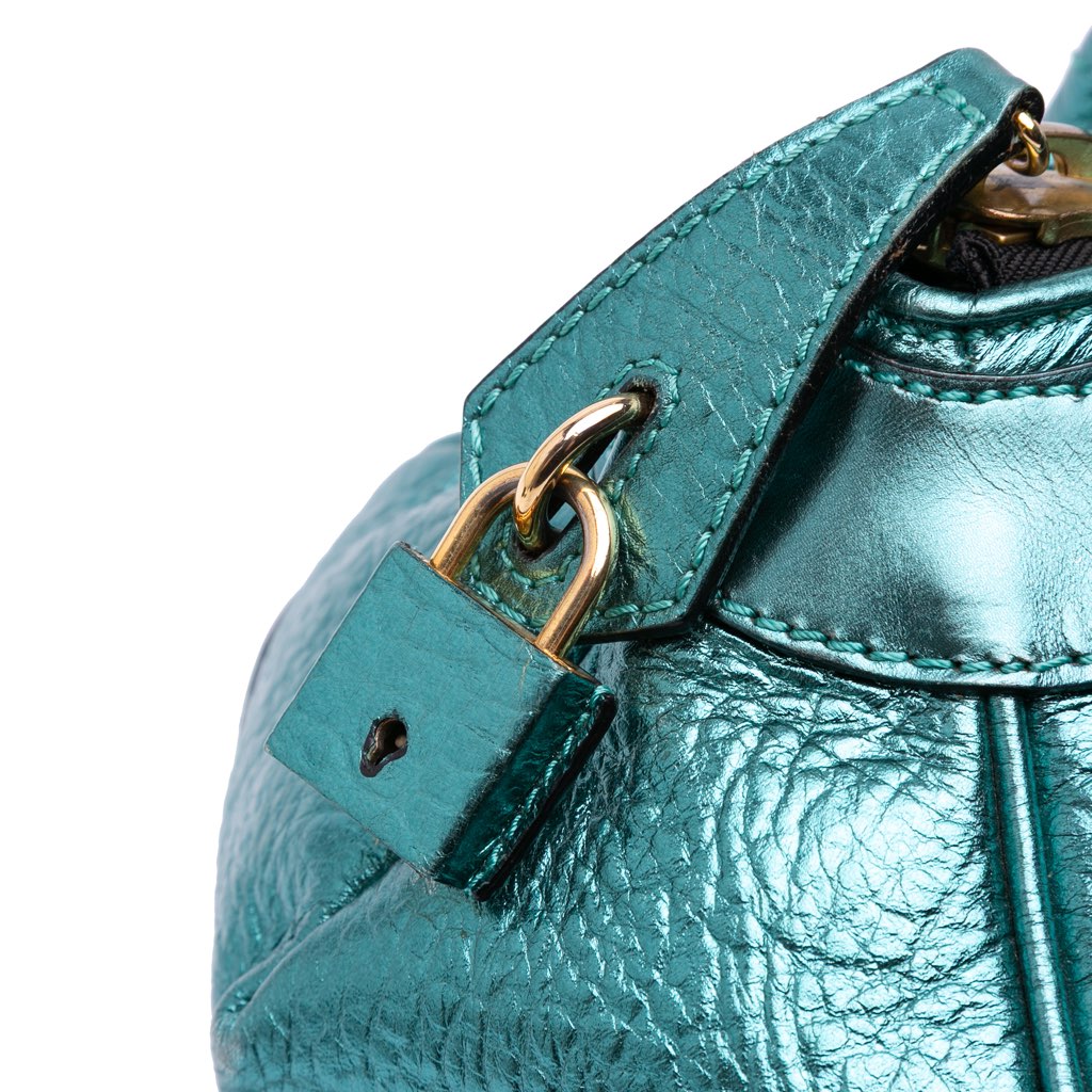 Burberry Metallic Calfskin Blaze Handbag - Image 14