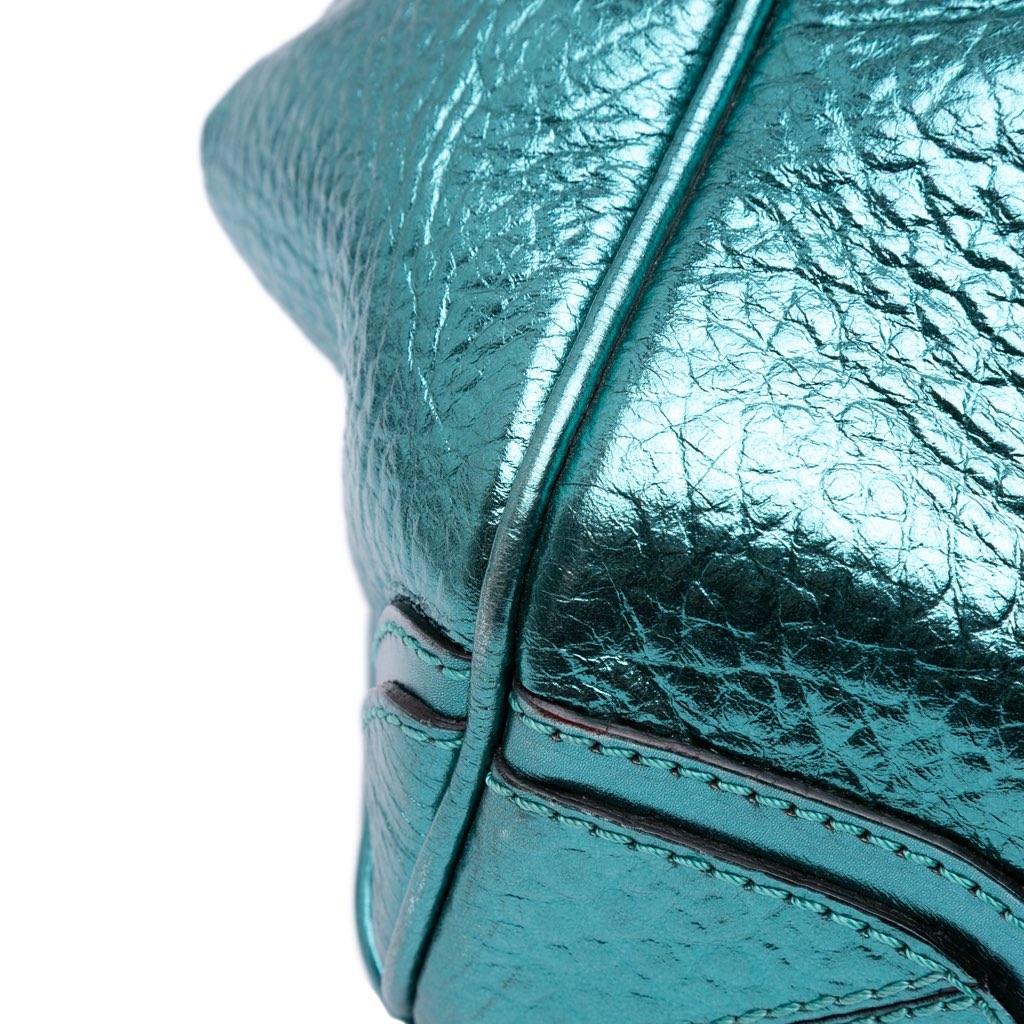 Burberry Metallic Calfskin Blaze Handbag - Detail 1