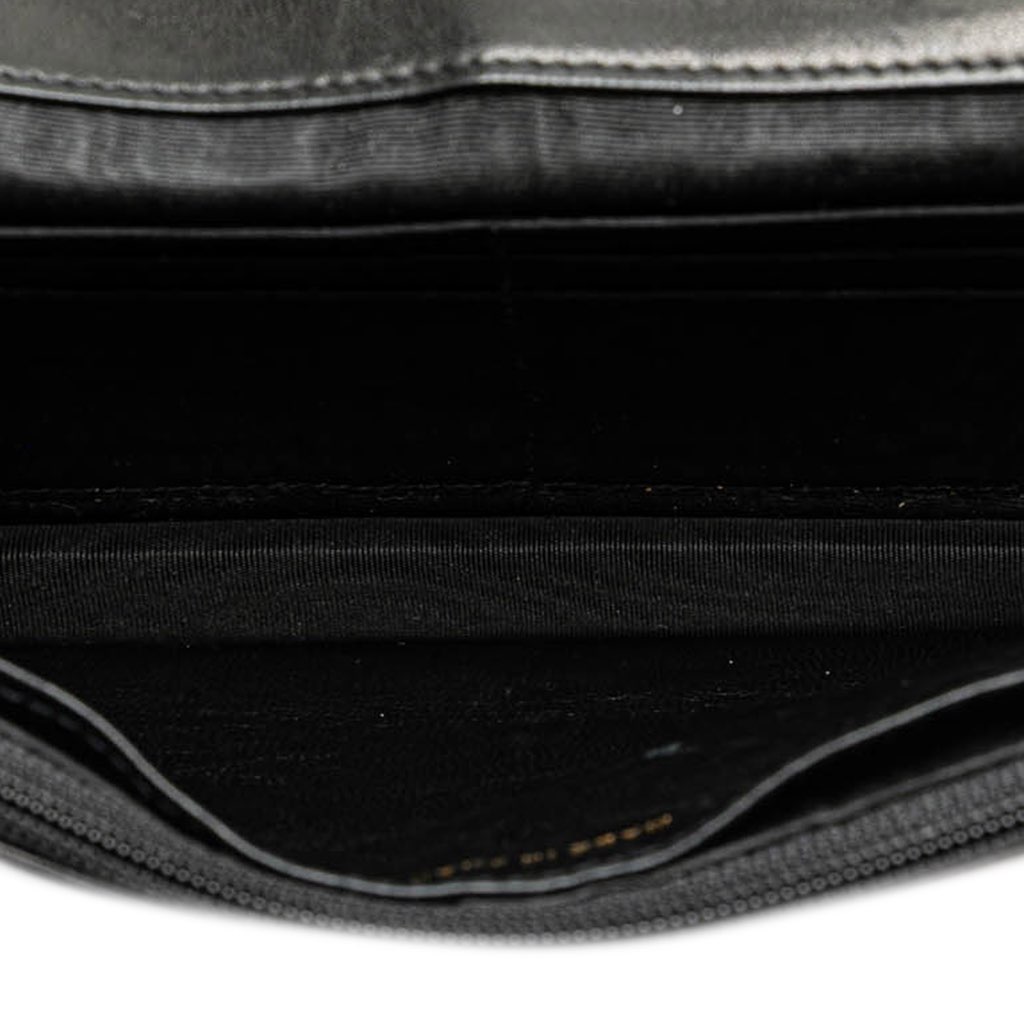 Chanel CC Caviar Wallet on Chain - 4