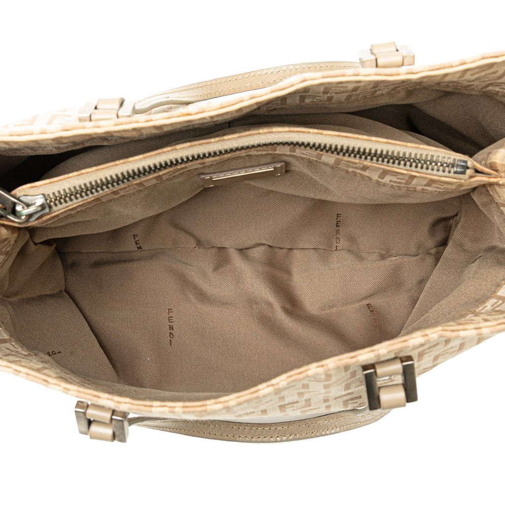 Fendi Zucchino Canvas Tote - 4