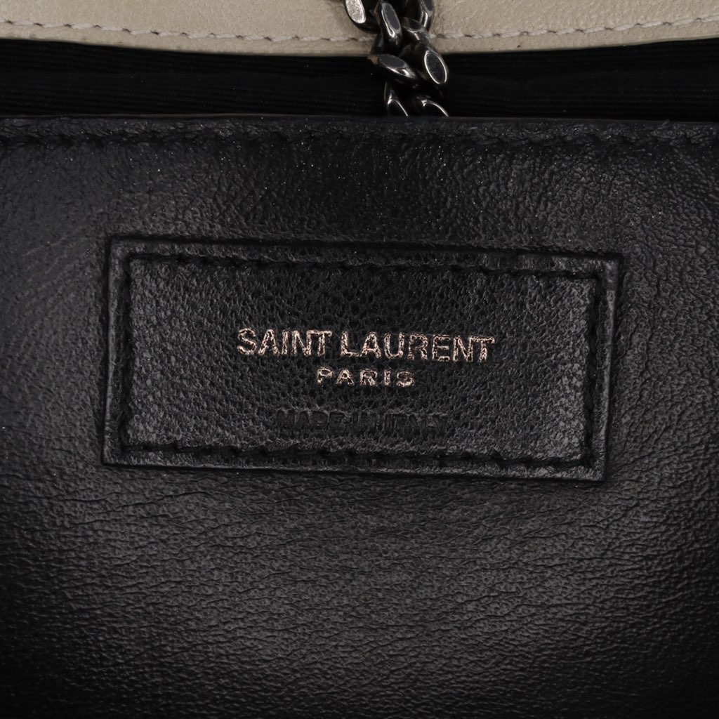 Saint Laurent Small Chevron Lambskin Monogram Nolita Shoulder Bag - 5