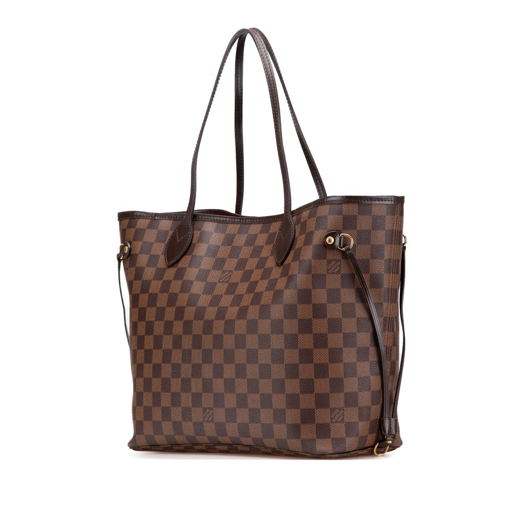 Louis Vuitton Damier Ebene Neverfull MM - Back view