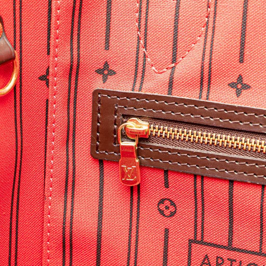 Louis Vuitton Damier Ebene Neverfull MM - Image 10