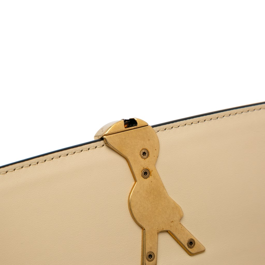 Saint Laurent Small Quilted Suede Solferino Satchel In Box - Image 10