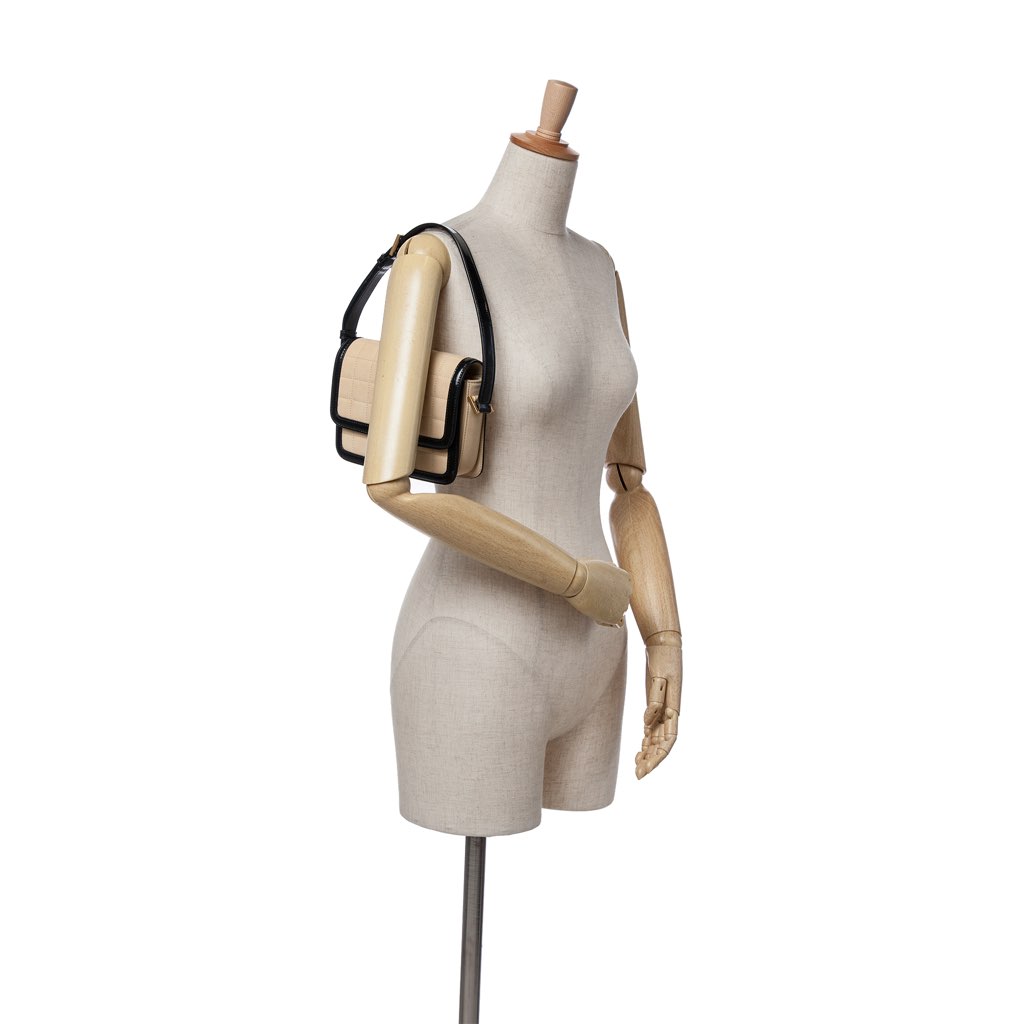 Saint Laurent Small Quilted Suede Solferino Satchel In Box - Image 12