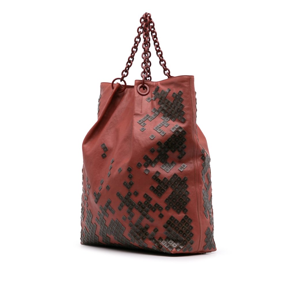 Bottega Veneta Vitello Mosaico Laque Tote - 2