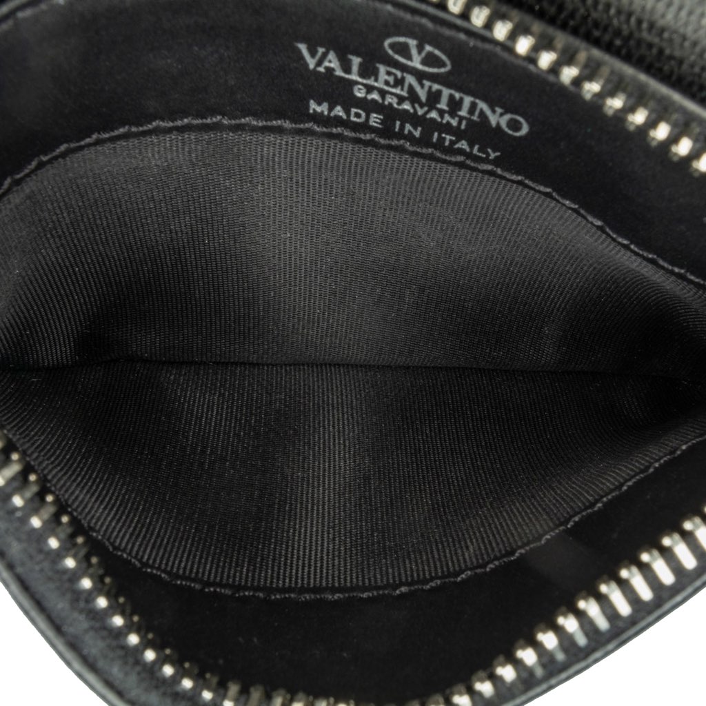 Valentino Leather VLTN Zip Card Holder - 4