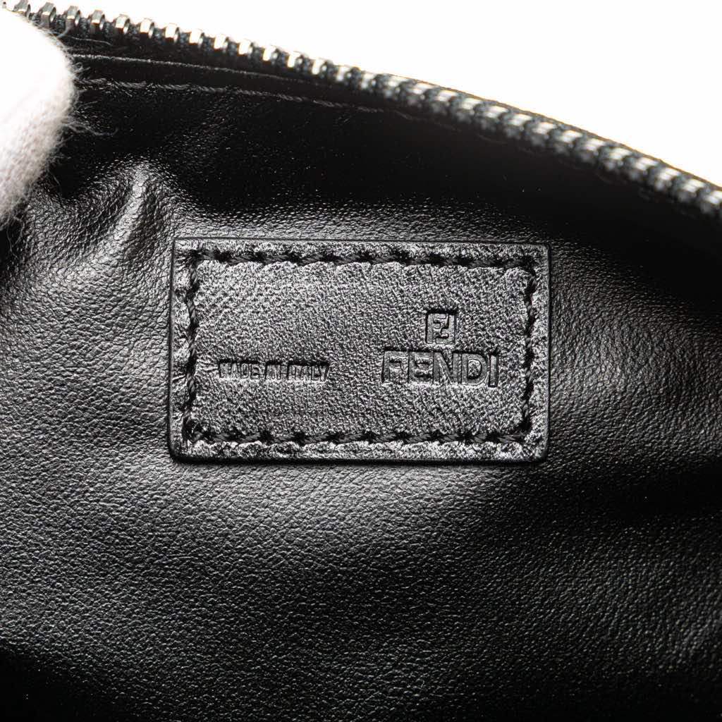 Fendi Zucchino Canvas Pouch - Side view