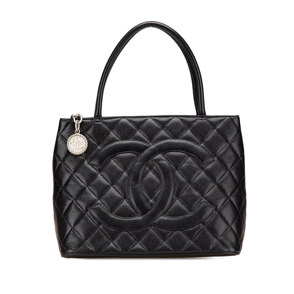 Chanel Caviar Medallion Tote