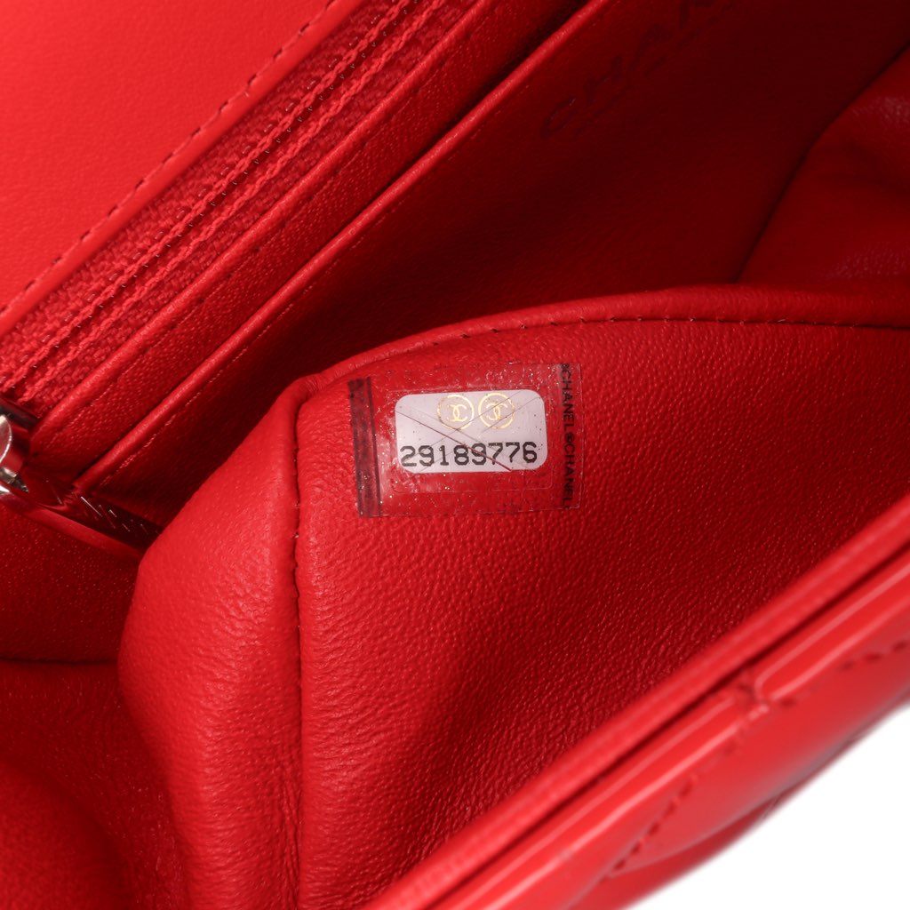 Chanel Mini Rectangular Bicolor Patent Single Flap - Detail 1