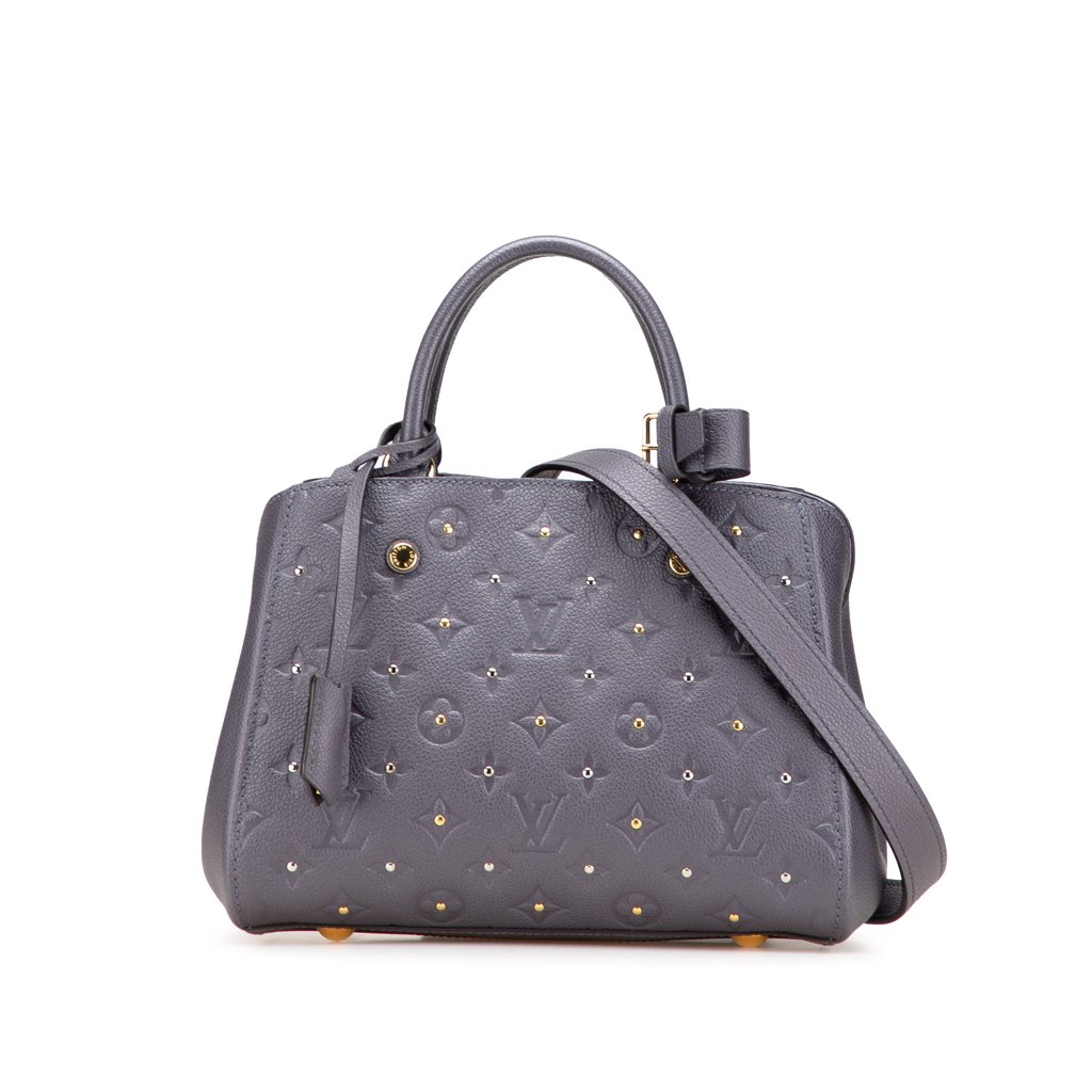Louis Vuitton Monogram Empreinte Studded Montaigne BB