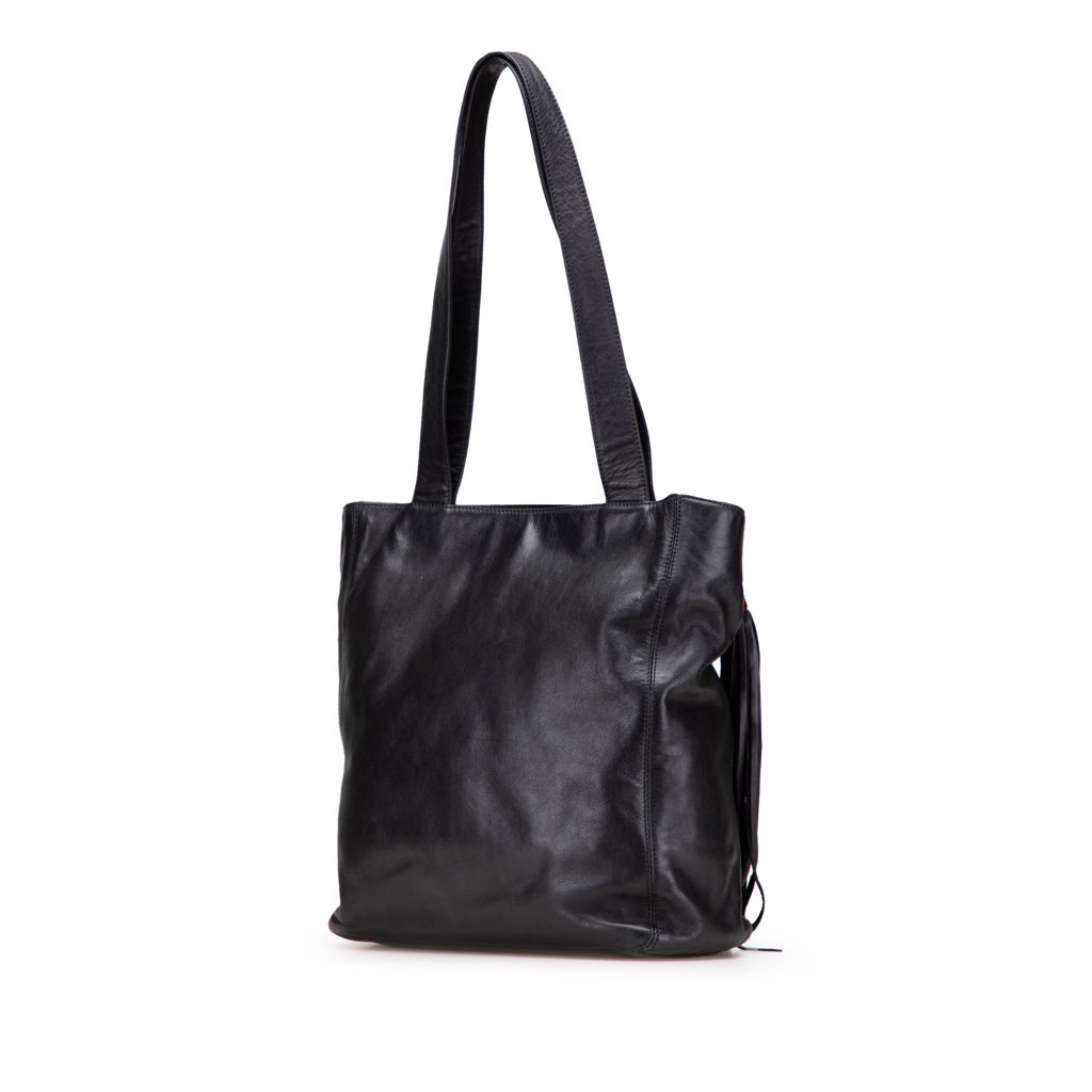 Chanel CC Lambskin Tassel Tote - 2