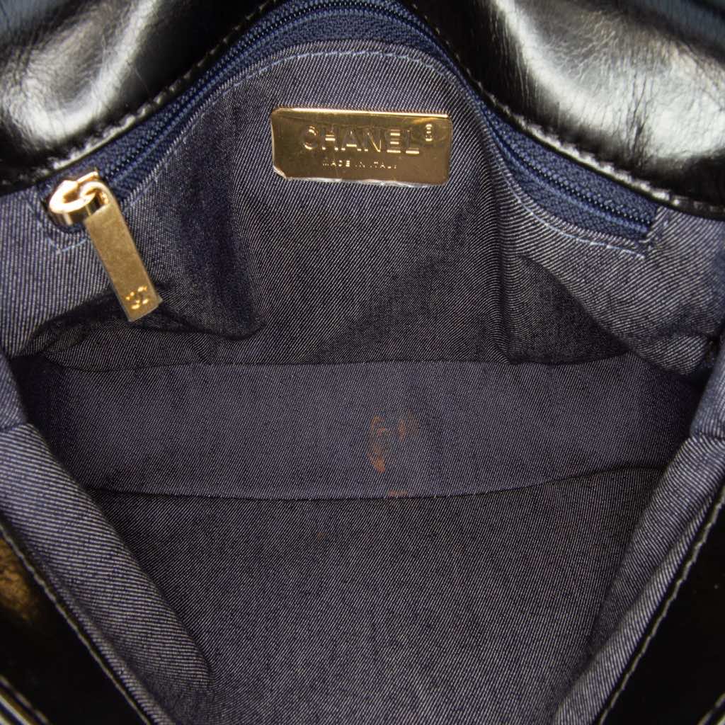 Chanel Crumpled Calfskin En Vogue Rope Flap - 4