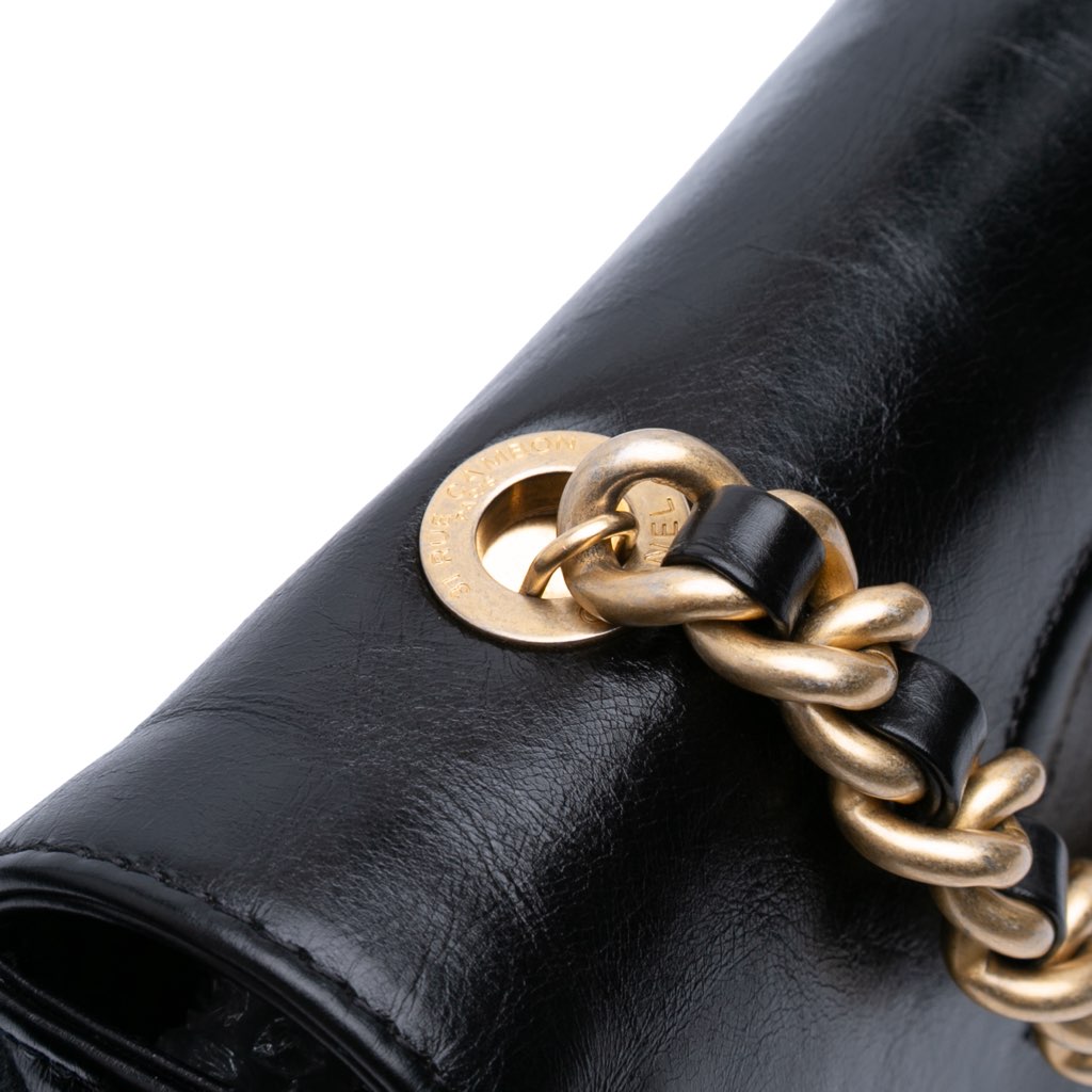 Chanel Crumpled Calfskin En Vogue Rope Flap - Image 11