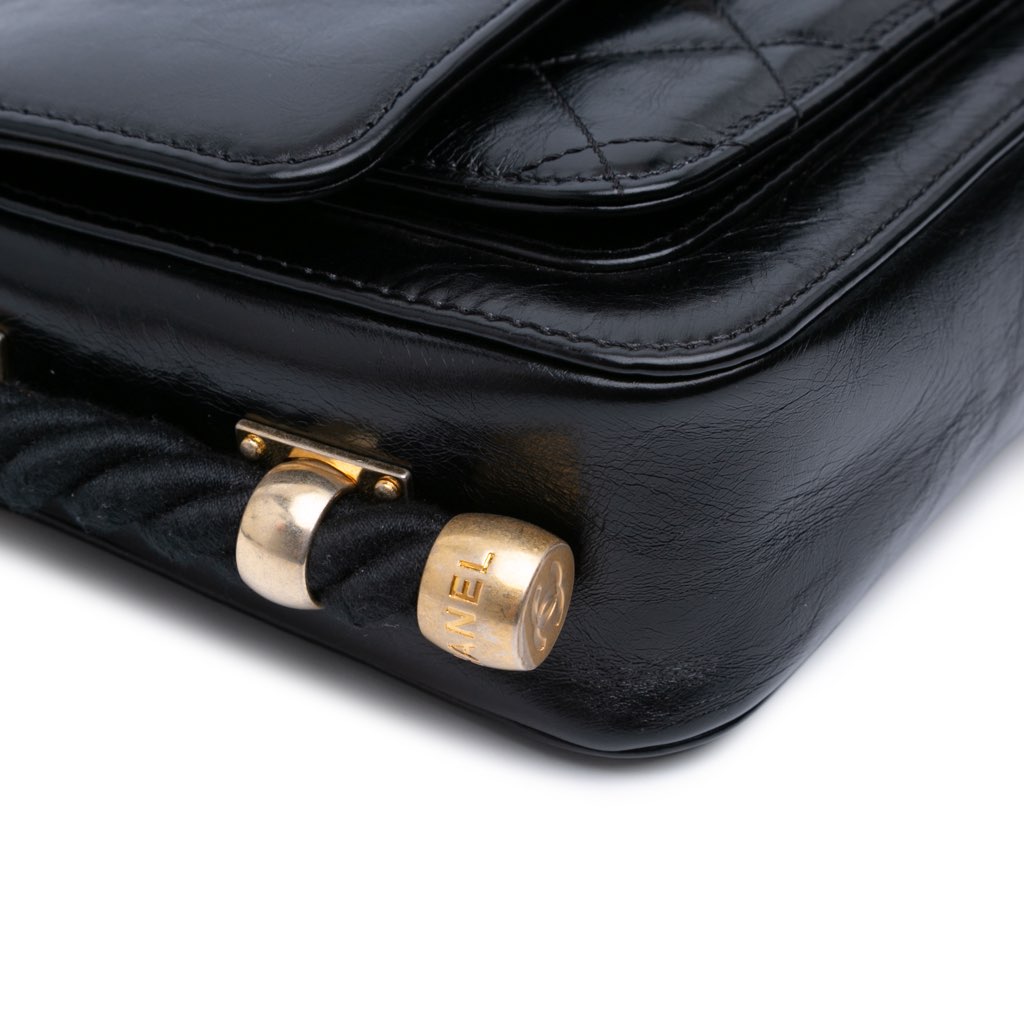 Chanel Crumpled Calfskin En Vogue Rope Flap - Image 12