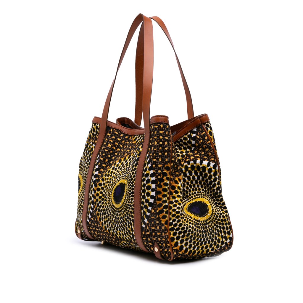 Burberry Medium Canvas Summer Sun Havenmore Tote - 2