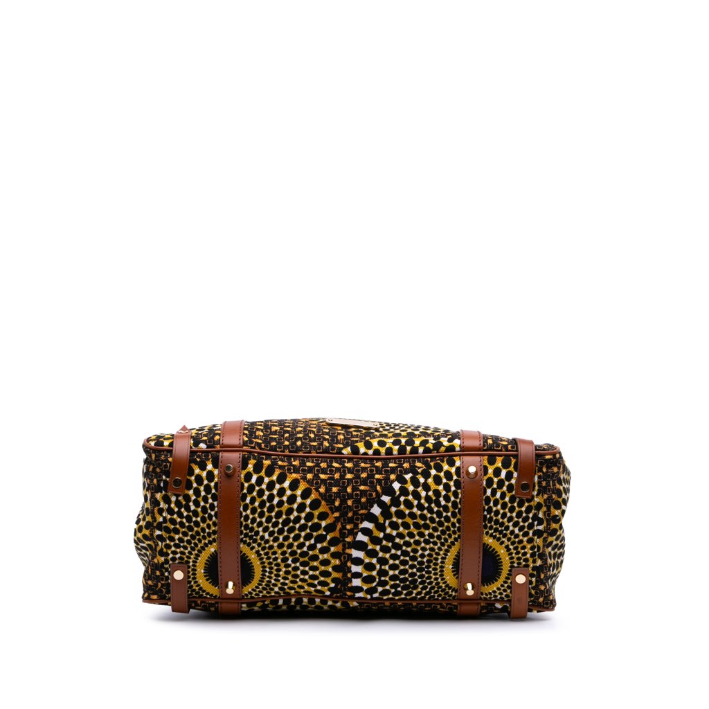 Burberry Medium Canvas Summer Sun Havenmore Tote - 3