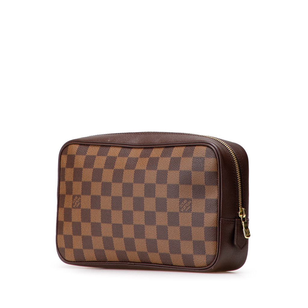 Louis Vuitton Damier Ebene Trousse Toilette 25 - Back view