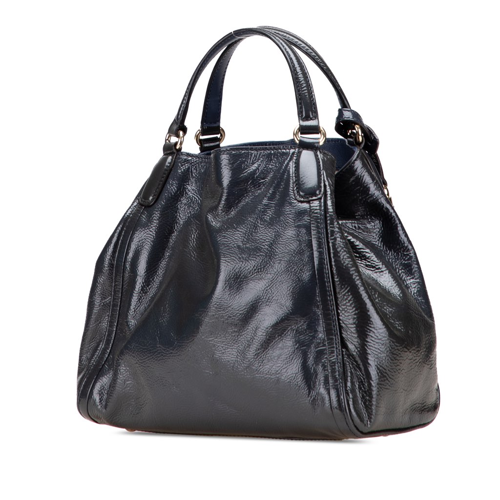 Gucci Small Patent Soho Satchel - 2
