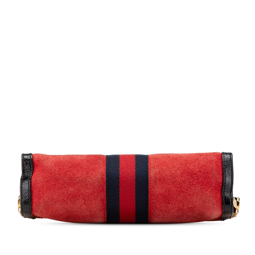 Gucci Small Suede Ophidia Chain Crossbody - 3