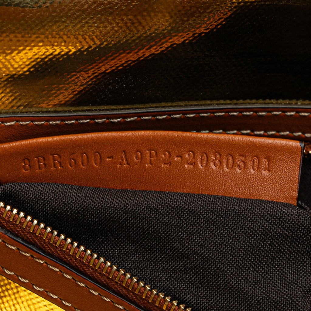 Fendi Zucca Embroidered Denim Baguette Satchel - Detail 1