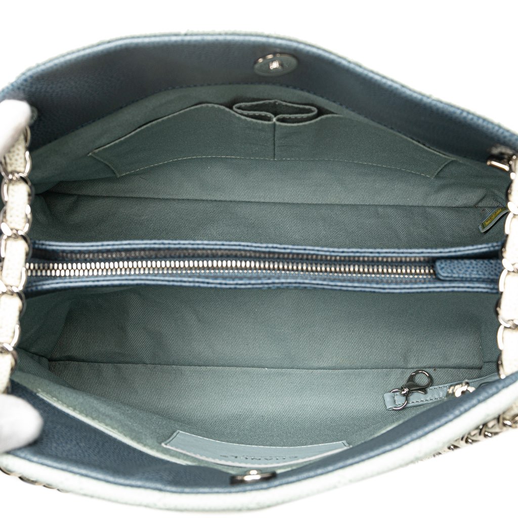 Chanel Large Tricolor Caviar Just Mademoiselle Bowling Bag - 4