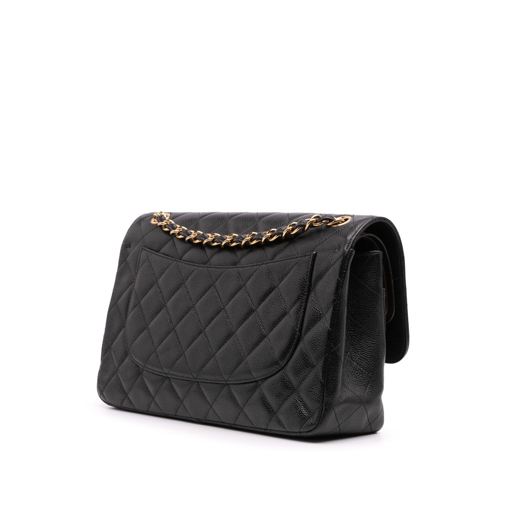 Chanel Jumbo Classic Caviar Double Flap - 2