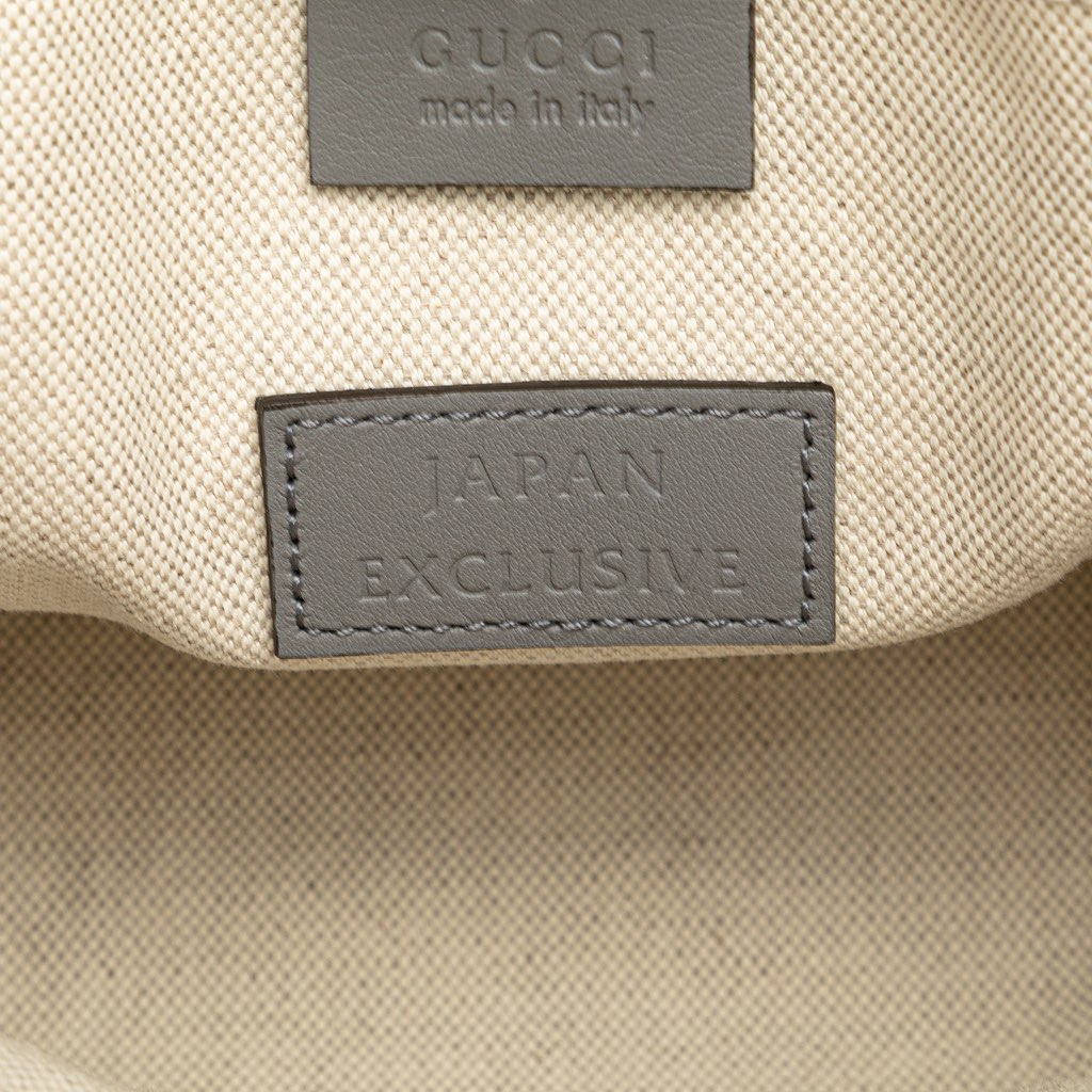 Gucci Leather GG Ribbon Satchel - Detail 2