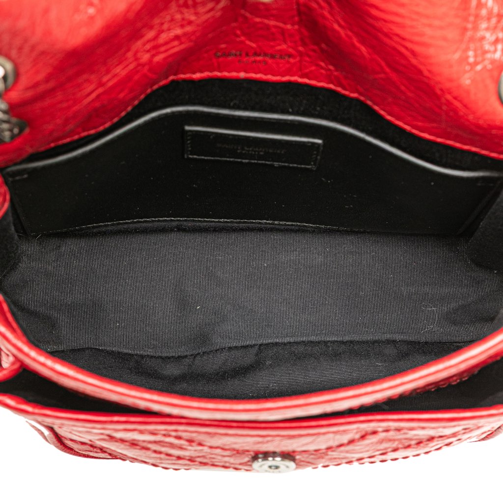 Saint Laurent Baby Crinkled Calfskin Monogram Niki Bag - 4